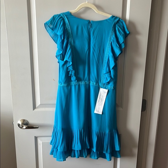 Blue Ruffled Dress - Picture 2 of 2